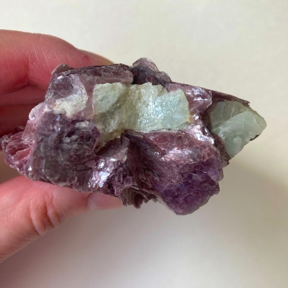 Lepidolite With Quartz - Picture 15 of 16